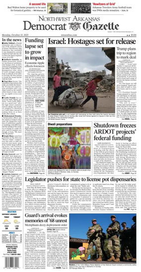 Cover of Northwest Arkansas Democrat-Gazette