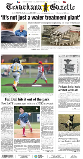 Cover of Texarkana Gazette