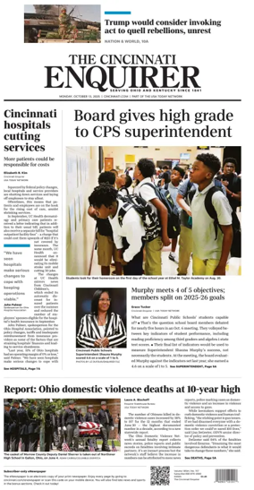 Cover of The Cincinnati Enquirer