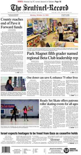 Cover of The Sentinel-Record