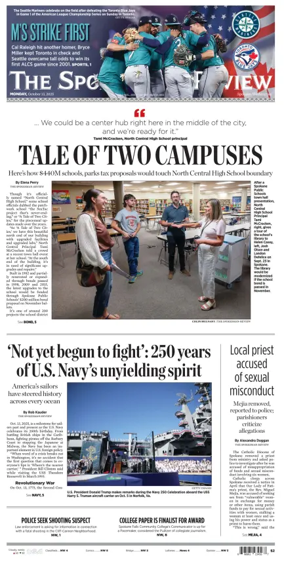 Cover of The Spokesman-Review (Spokane)