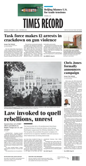 Cover of Times Record (Ft. Smith Southwest)