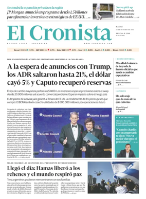Cover of El Cronista comercial