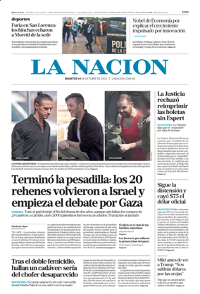 Cover of La Nacion