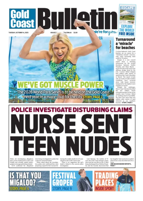 Cover of The Gold Coast Bulletin