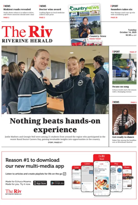 Cover of The Riverine Herald