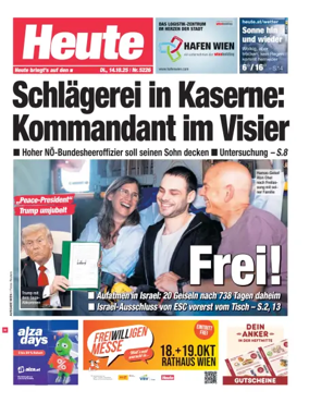 Cover of Heute - Wien Ausgabe