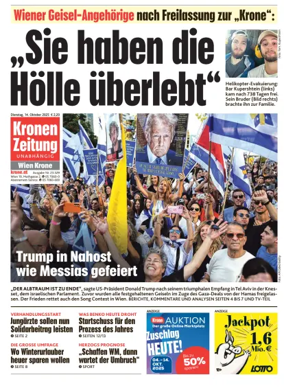 Cover of Kronen Zeitung