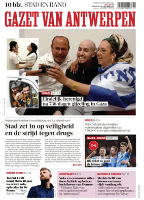 Cover of Gazet van Antwerpen Metropool Stad