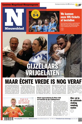 Cover of Het Nieuwsblad