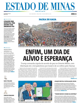 Cover of Estado de Minas (Brazil)