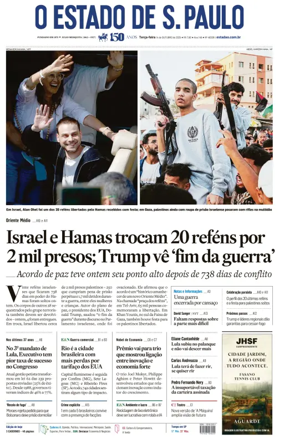 Cover of O Estado de S. Paulo