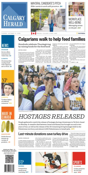 Cover of Calgary Herald