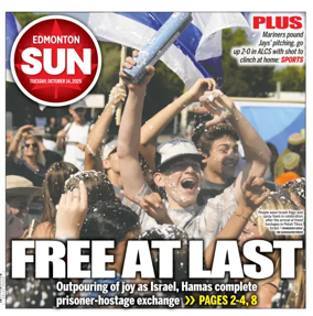 Cover of Edmonton Sun