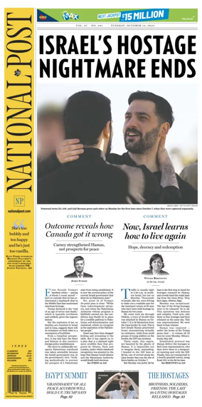 Cover of National Post - (Latest Edition)