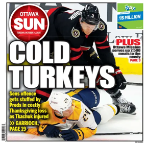 Cover of Ottawa Sun