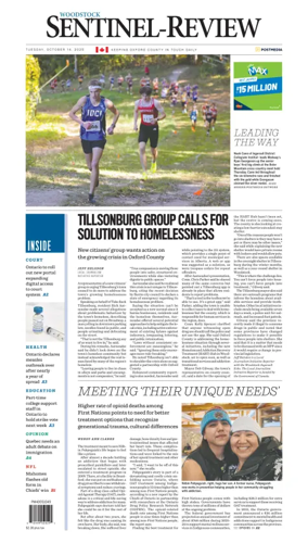 Cover of Sentinel-Review (Woodstock)