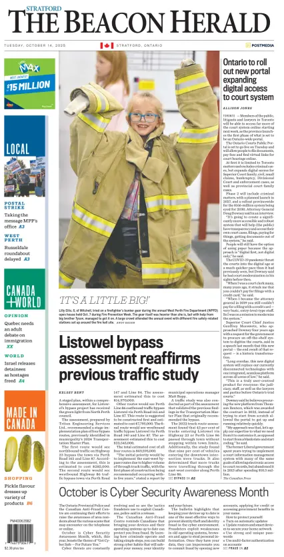 Cover of The Beacon Herald