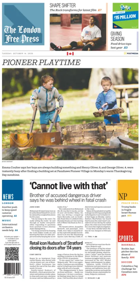 Cover of The London Free Press