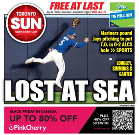 Cover of Toronto Sun