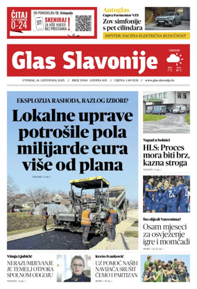 Cover of Glas Slavonije
