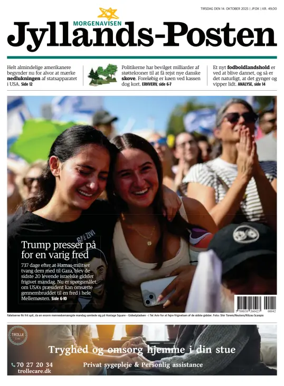 Cover of Jyllands-Posten