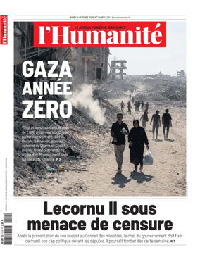 Cover of L'HUMANITE