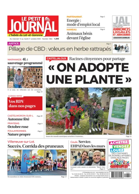 Cover of Le Petit Journal - L'hebdo du Lot-et-Garonne