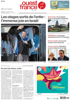 Cover of Ouest France (Orne)