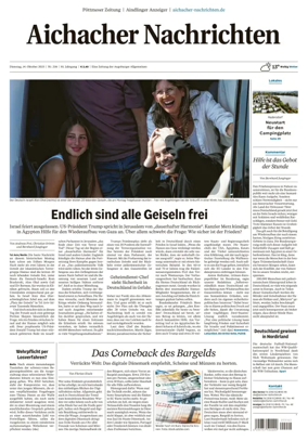 Cover of Aichacher Nachrichten