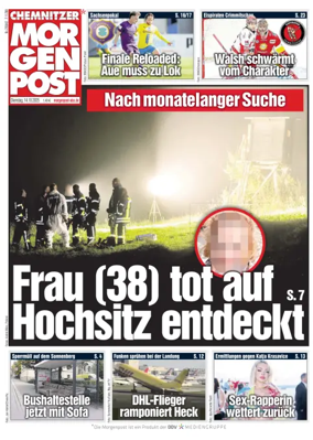 Cover of Chemnitzer Morgenpost