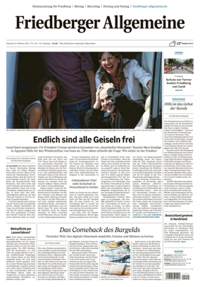 Cover of Friedberger Allgemeine