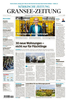 Cover of Gransee-Zeitung