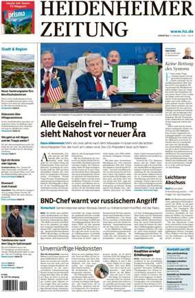 Cover of Heidenheimer Zeitung