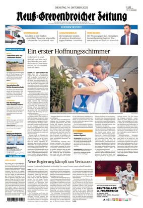 Cover of Neuss-Grevenbroicher Zeitung Neuss