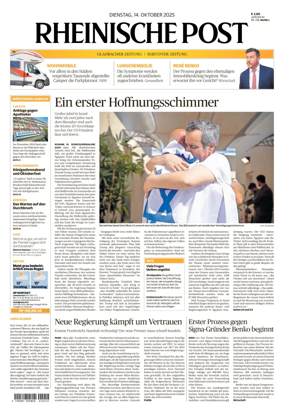 Cover of Rheinische Post - Mönchengladbach and Korschenbroich