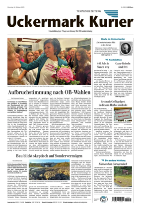 Cover of Templiner Zeitung
