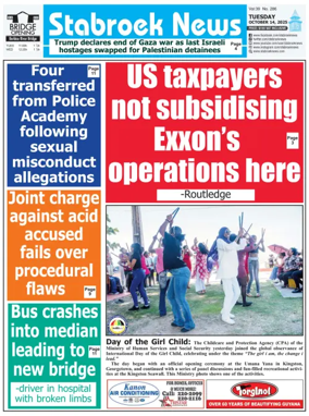 Cover of Stabroek News