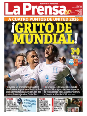 Cover of Diario La Prensa