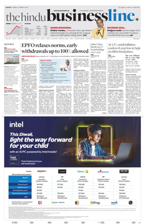 Cover of BusinessLine (Kolkata)