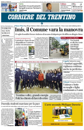 Cover of Corriere del Trentino