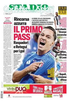 Cover of Corriere dello Sport Stadio (Nazionale)