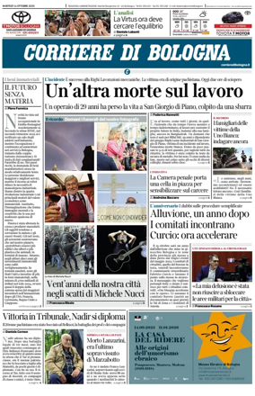 Cover of Corriere di Bologna