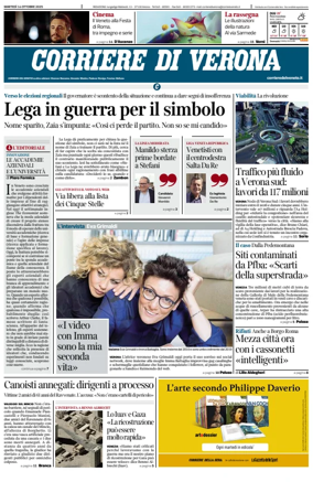 Cover of Corriere di Verona