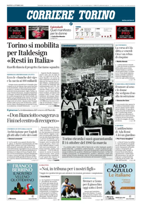 Cover of Corriere Torino