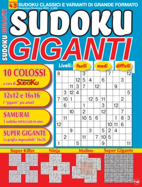 Cover of Sudoku Giganti
