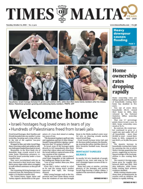 Cover of Times of Malta