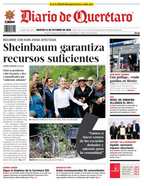 Cover of Diario de Queretaro