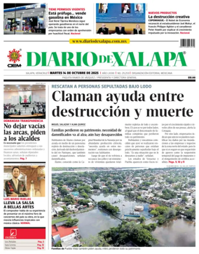 Cover of Diario de Xalapa