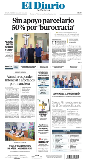 Cover of El Diario de Delicias